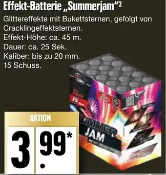 Edeka Comet Effekt Batterie ,,Summerjam" Angebot