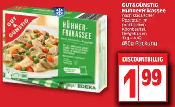 Edeka Gut & Günstig Hühnerfrikassee 450 g Packung Angebot