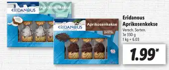 Lidl Eridanous Aprikosenkekse 330g Angebot