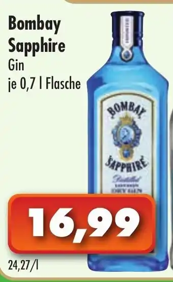 Lösch Depot Bombay Sapphire Gin 0,7L Angebot