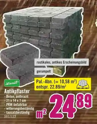 Hornbach Antikpflaster Angebot