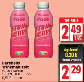 Edeka Barebells Trinkmahlzeit 0,5L Flasche Angebot