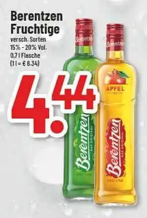 trinkgut Berentzen fruchtige Angebot