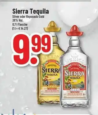 trinkgut Sierra tequila silver oder reposado gold Angebot