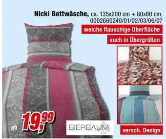 Opti Wohnwelt Nicki bettwäsche Angebot