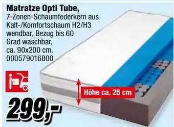 Opti Wohnwelt Matratze opti tube Angebot