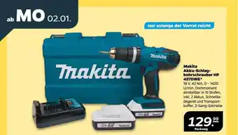 NETTO Makita akku-schlagbohrschrauber hp457dwe Angebot