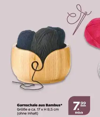 NETTO Garnschale aus bambus Angebot