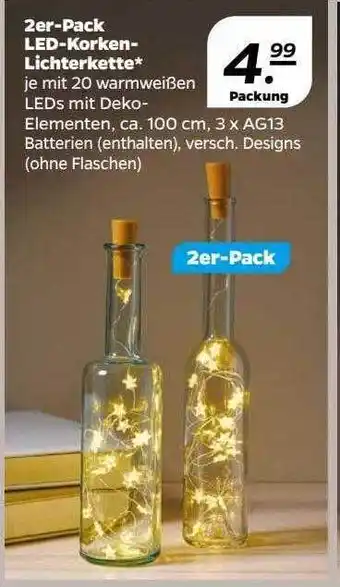 NETTO 2er-pack led-korken-lichterkette Angebot