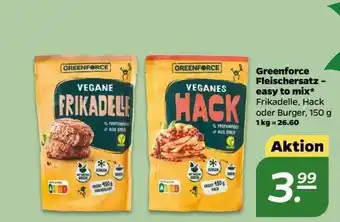 NETTO Greenforce fleischersatzeasy to mix Angebot