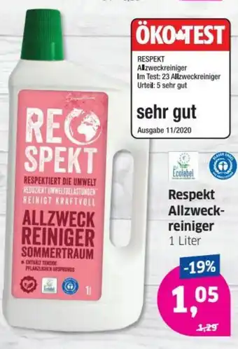 Budni Respekt Allzweckreiniger 1 L Angebot