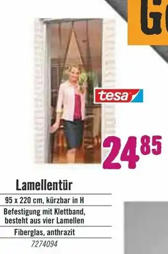 Hornbach Lamellentür Angebot