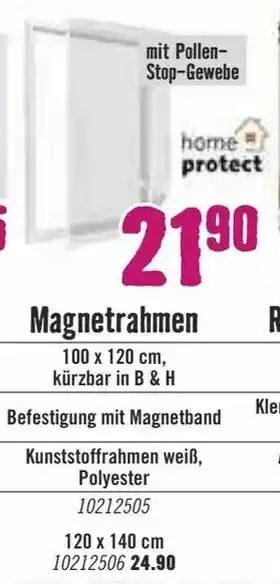 Hornbach Magnetrahmen Angebot