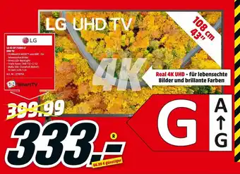 MediaMarkt LG 43 UP 75009 LF UHD TV Angebot