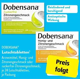 Aldi Süd Dobensana Lutschtabletten Angebot