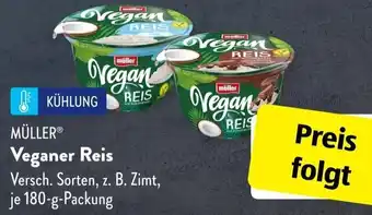 Aldi Süd Müller Veganer Reis 180 g Packung Angebot