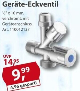 Sonderpreis Baumarkt Geräte Eckventil Angebot