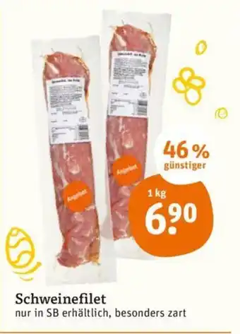 tegut Schweinefilet 1kg Angebot