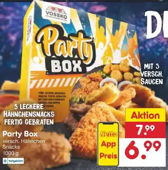 Netto Marken-Discount Vossko Party Box 1000 g Angebot