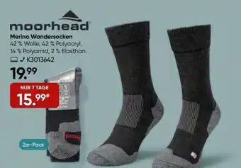 Galeria Moorhead merino wandersocken Angebot