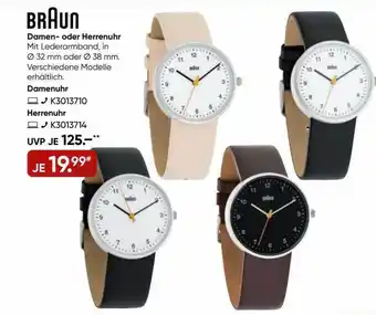 Galeria Braun damen oder herren-uhr Angebot