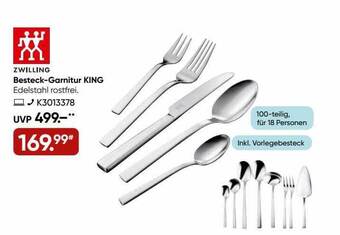 Galeria Zwilling besteck-garnitur king Angebot