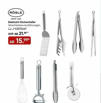 Galeria Rösle edelstahl-küchenhelfer Angebot