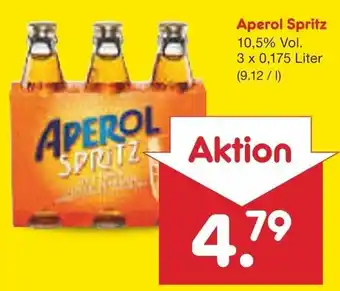 Netto Marken-Discount Aperol Spritz 3x0,175 Liter Angebot