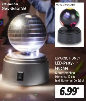 Lidl Livarno Home LED Partyleuchte Angebot