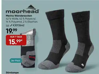 Galeria Moorhead Merino Wandersocken Angebot