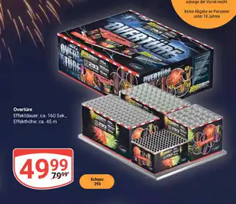 Globus Comet Feuerwerk Overture Angebot