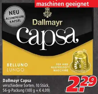 Marktkauf Dallmayr Capsa 56g Angebot