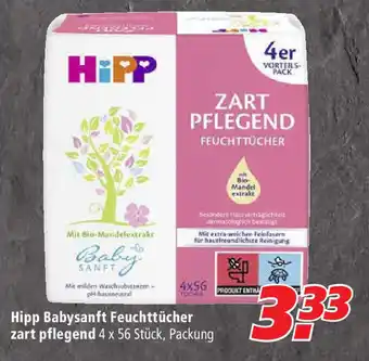 Marktkauf Hipp Babysanft Feuchttücher zart pflegend Angebot