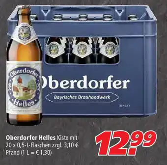 Marktkauf Oberdorfer Helles 20x0,5L Angebot