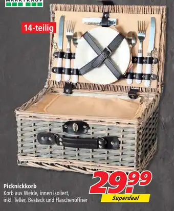 Marktkauf Picknickkorb Angebot