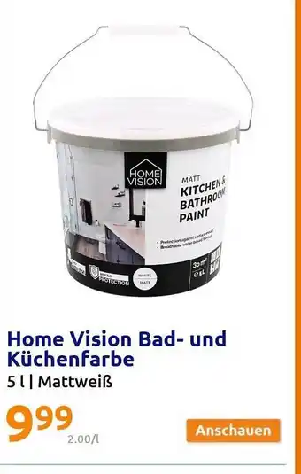 Action Home vision bad- und küchenfarbe Angebot