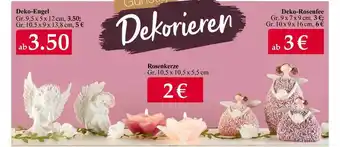 Woolworth Deko-engel, rosenkerze oder deko-rosenfee Angebot