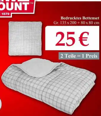 Woolworth Bedrucktes bettenset Angebot