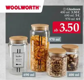 Woolworth Glasdosen Angebot