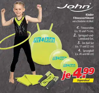 Marktkauf John Kinder Fitnesssortiment Angebot