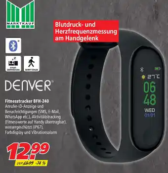 Marktkauf Denver Fitnesstracker BFH-240 Angebot