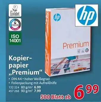 Selgros Hp kopierpapier „premium“ Angebot