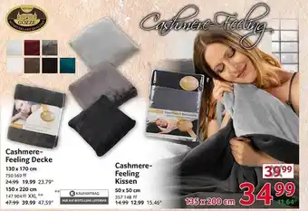 Selgros Gözze cashmere-feeling decke oder kissen Angebot