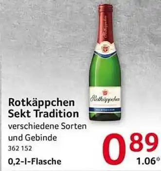 Selgros Rotkäppchen sekt tradition Angebot