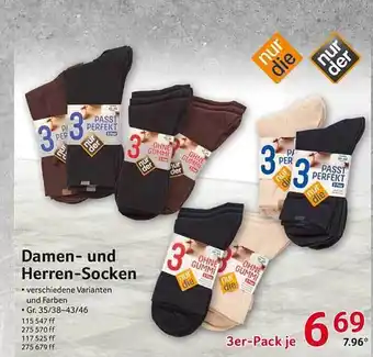 Selgros Damen oder herren-socken Angebot