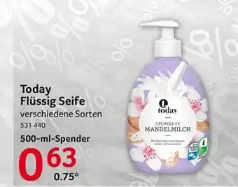 Selgros Today flüssig seife Angebot