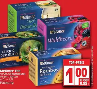 Edeka Meßmer tee Angebot