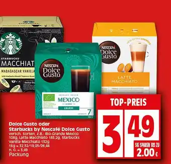 Elli Markt Dolce gusto oder starbucks by nescafé dolce gusto Angebot