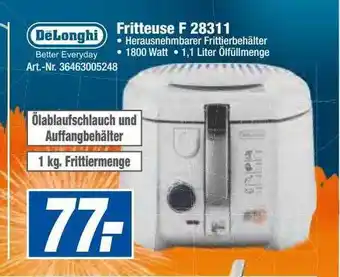 expert Techno Land Delonghi fritteuse f 28311 Angebot