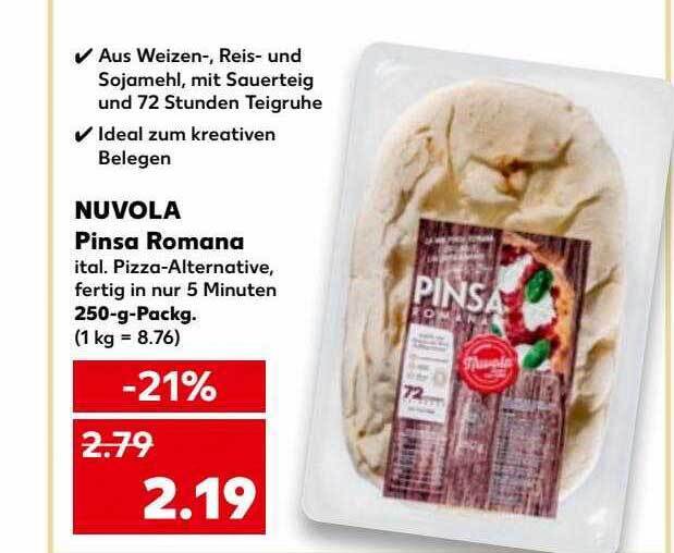 Nuvola pinsa romana Angebot bei Kaufland